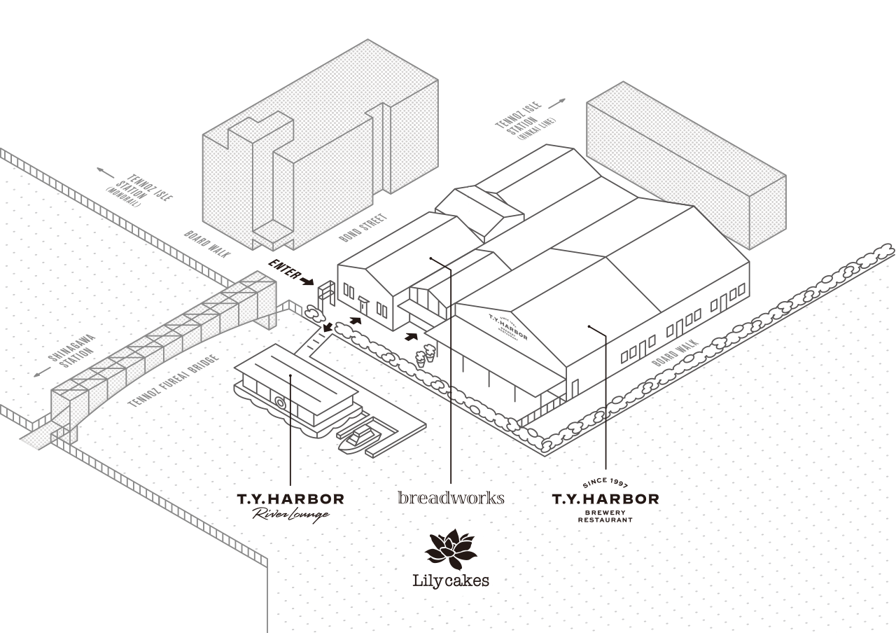 TENNOZ AREA MAP