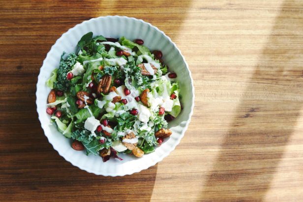 pomegranate-kale-feta-cheese-and-smoked-nuts-salad-list